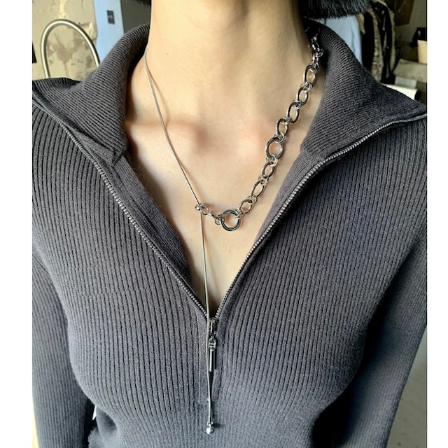adjustable tassel necklace　2litr03113