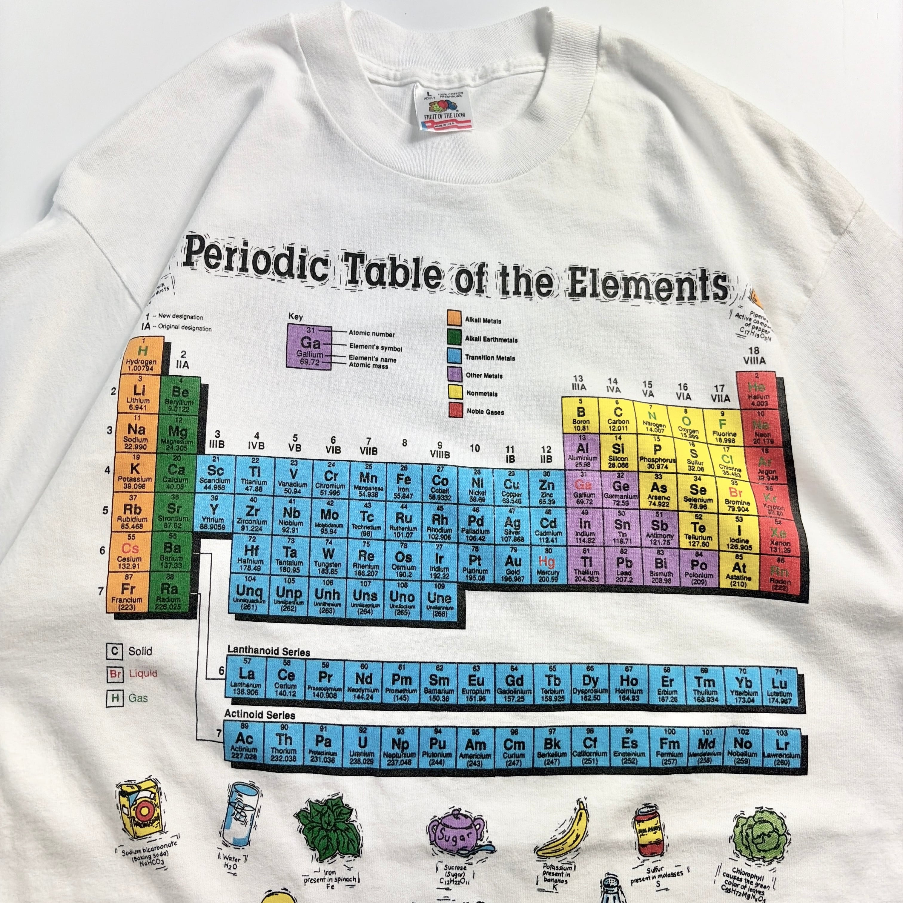 90s Periodic Table Science Tee
