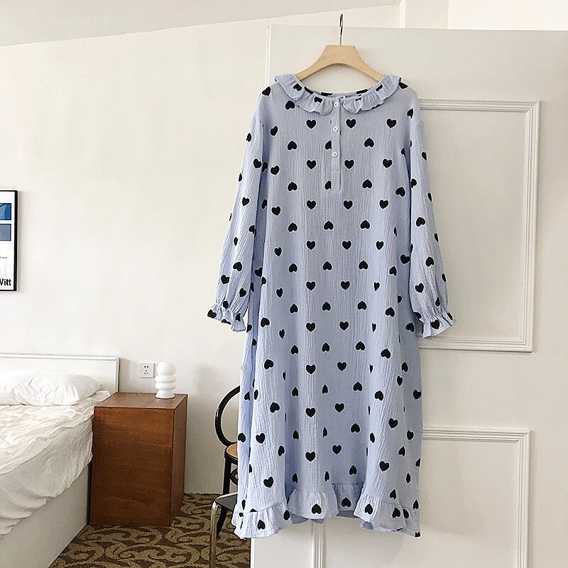 プリントドレス サマースタイルルーズ薄手 夏物 クレセントシティ37179301141