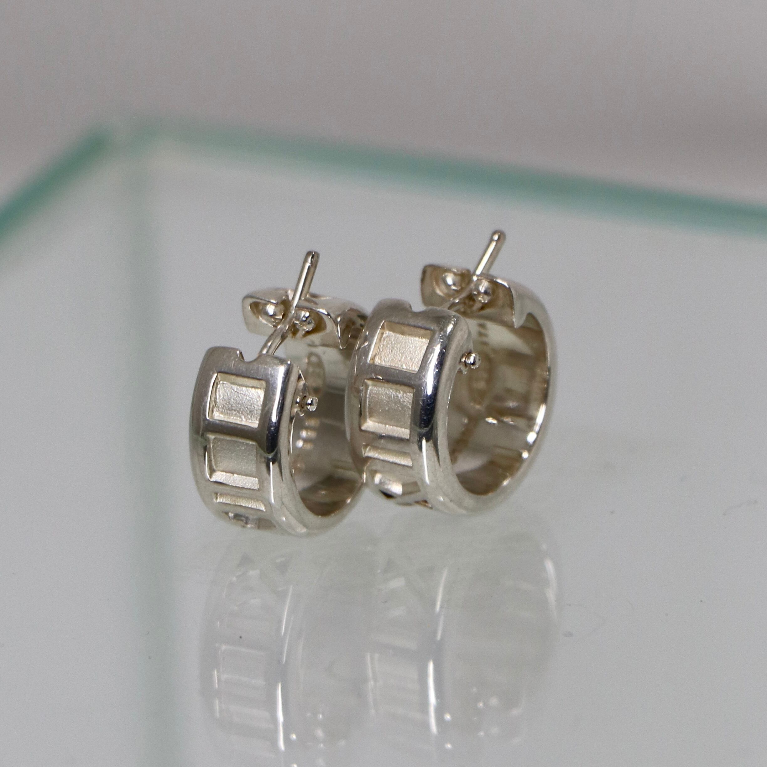 Tiffany&Co. アトラス フープピアス シルバー925 ティファニー | 2122 