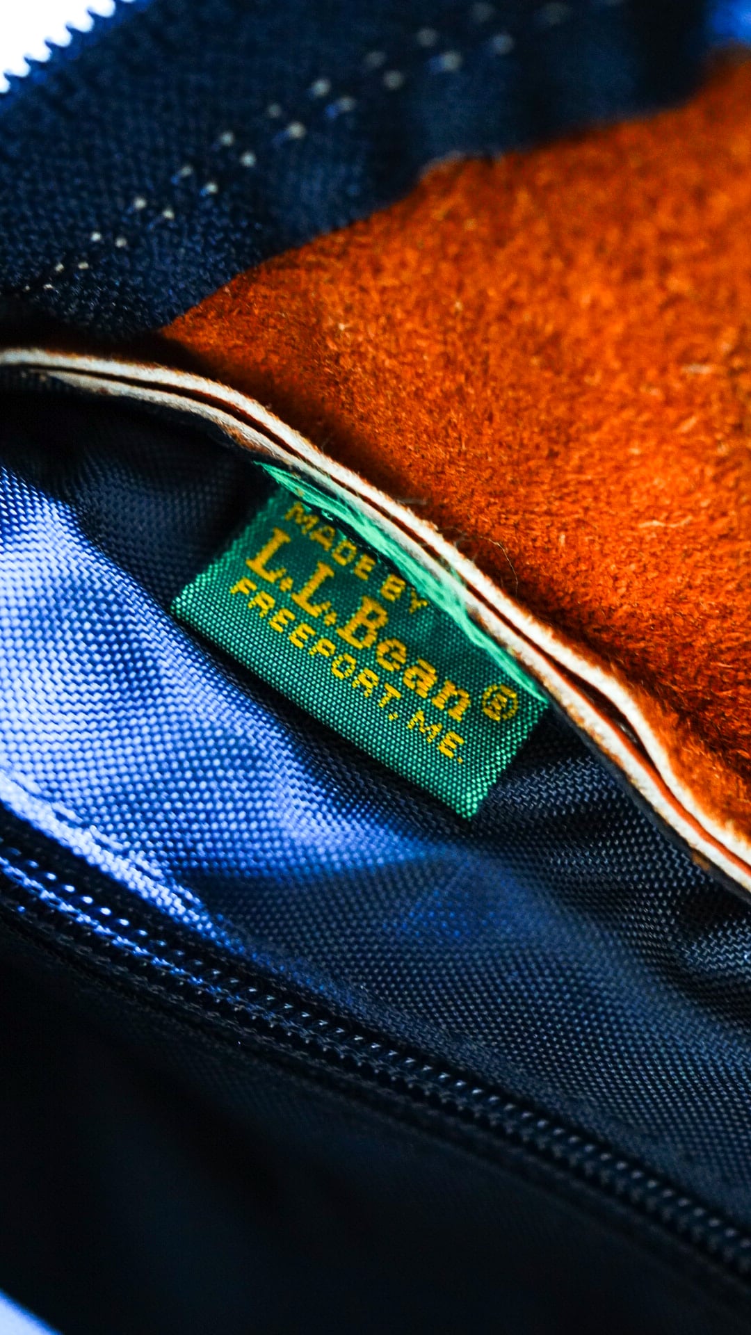 80s ビンテージ エルエルビーン トラベルポーチ 2色セット LEE10月号特別付録】収納力抜群！L.L.Bean バイカラーポーチをお試し