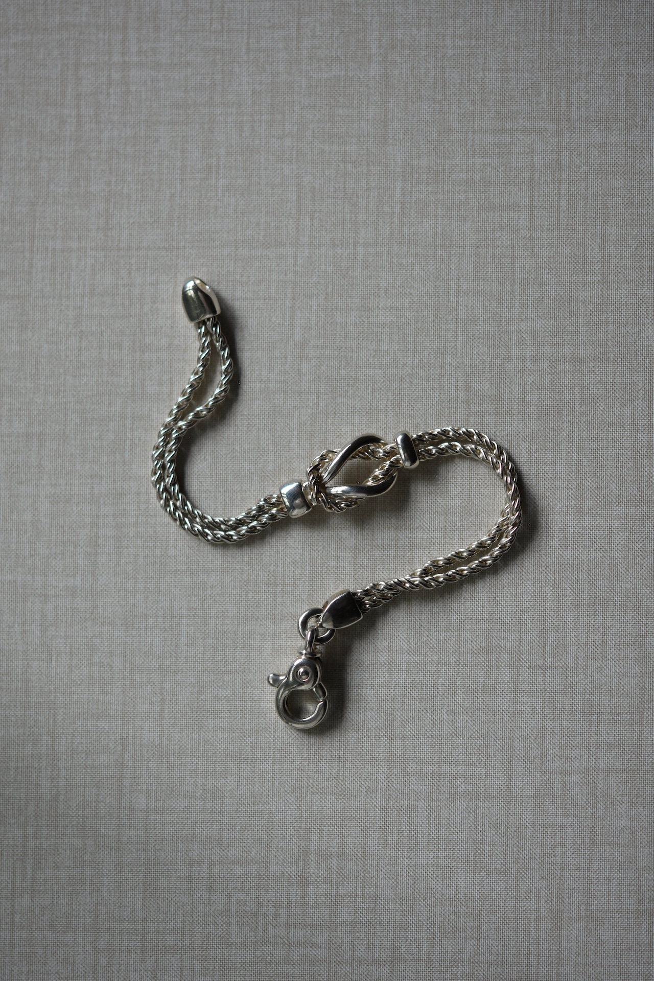 IORI/"Tiffany & Co." bracelet/Double rope Center knot