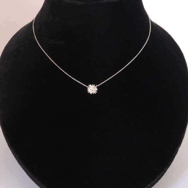 イングリッシュ・デイジーネックレス (silver)