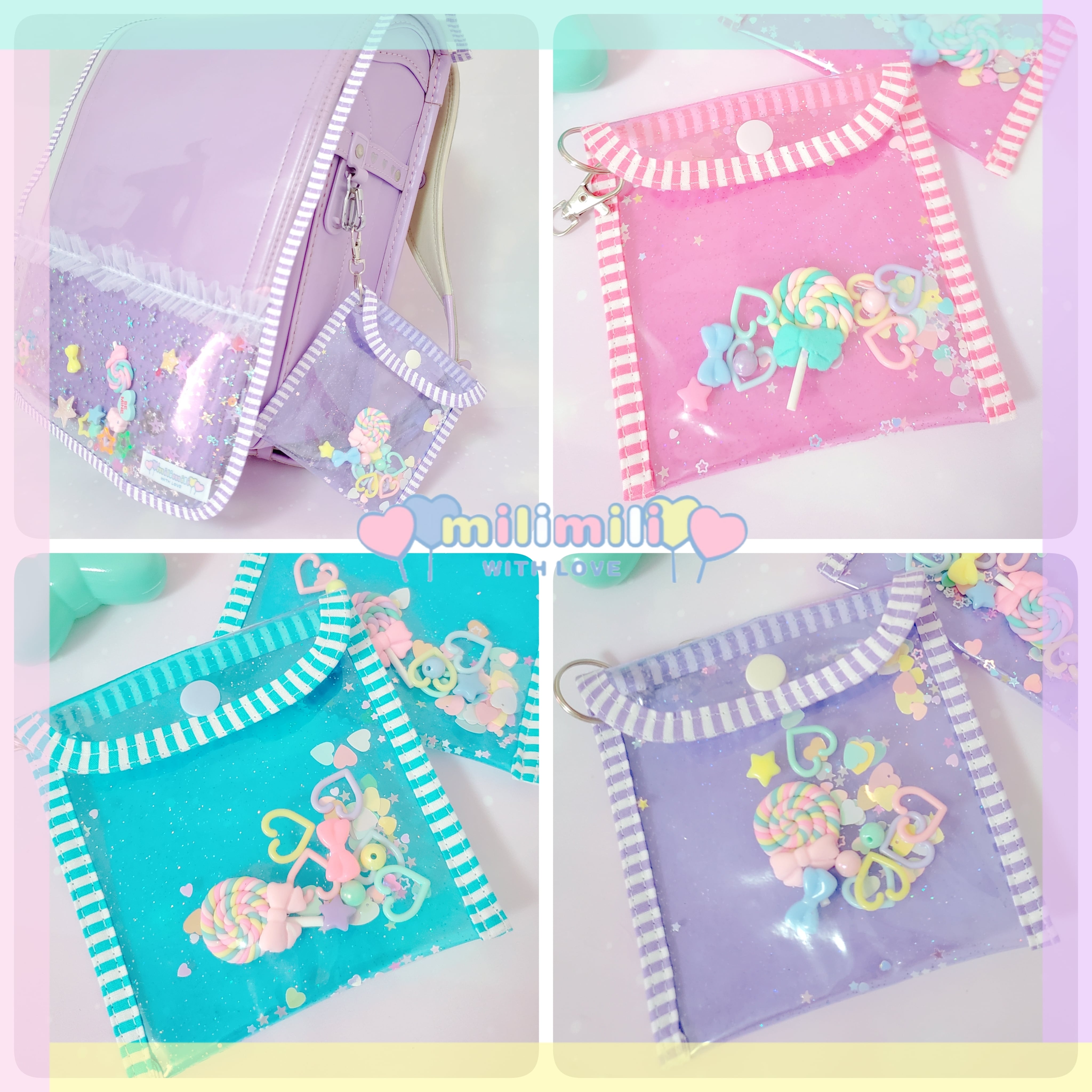 キラキラ⭐️様　ミニポーチ16点 6c930534b02035aae07d72780dd440