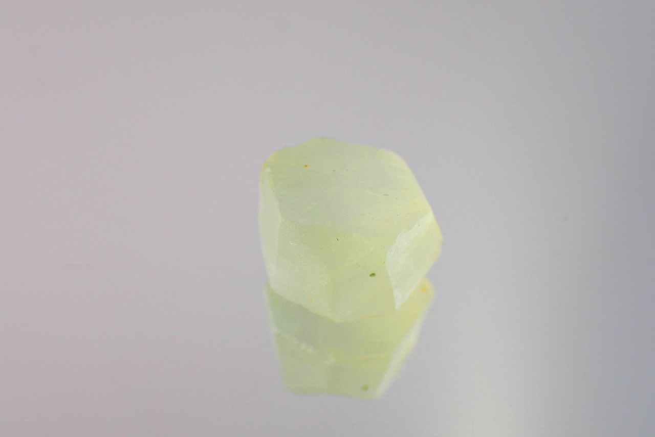 【原石セット】プレナイト　1.45ct/5.01ct　[D6-193]