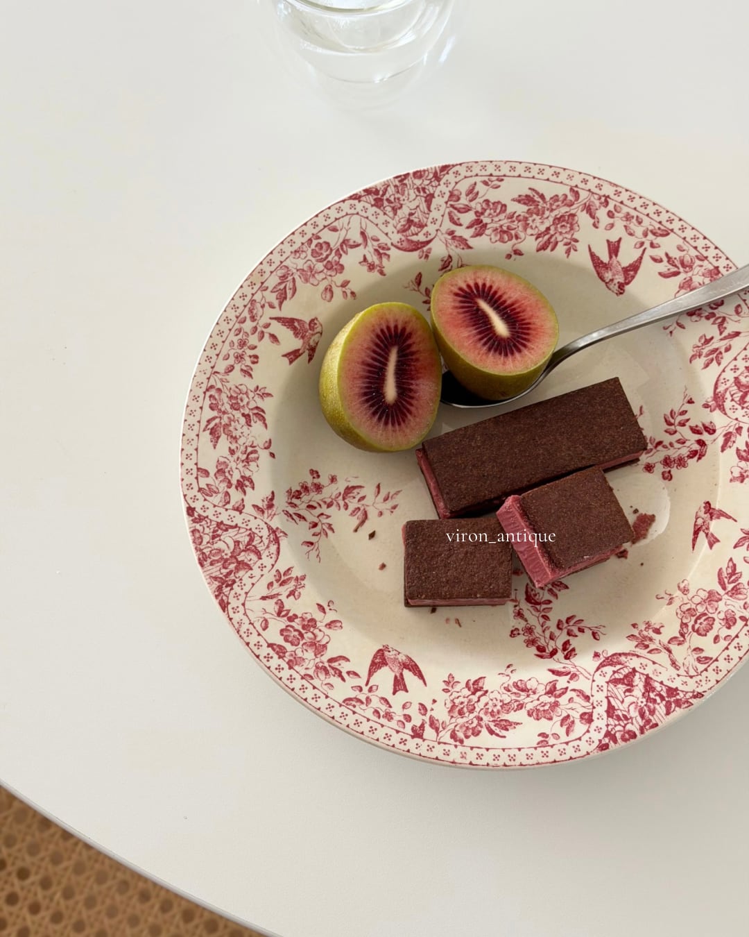 Jules Vieillard Bordeaux ボルドー / ツバメの深皿プレート a