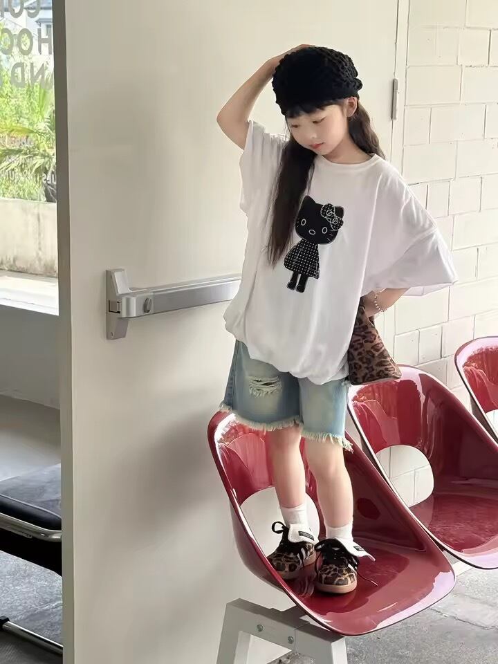 ダメージハーフデニム