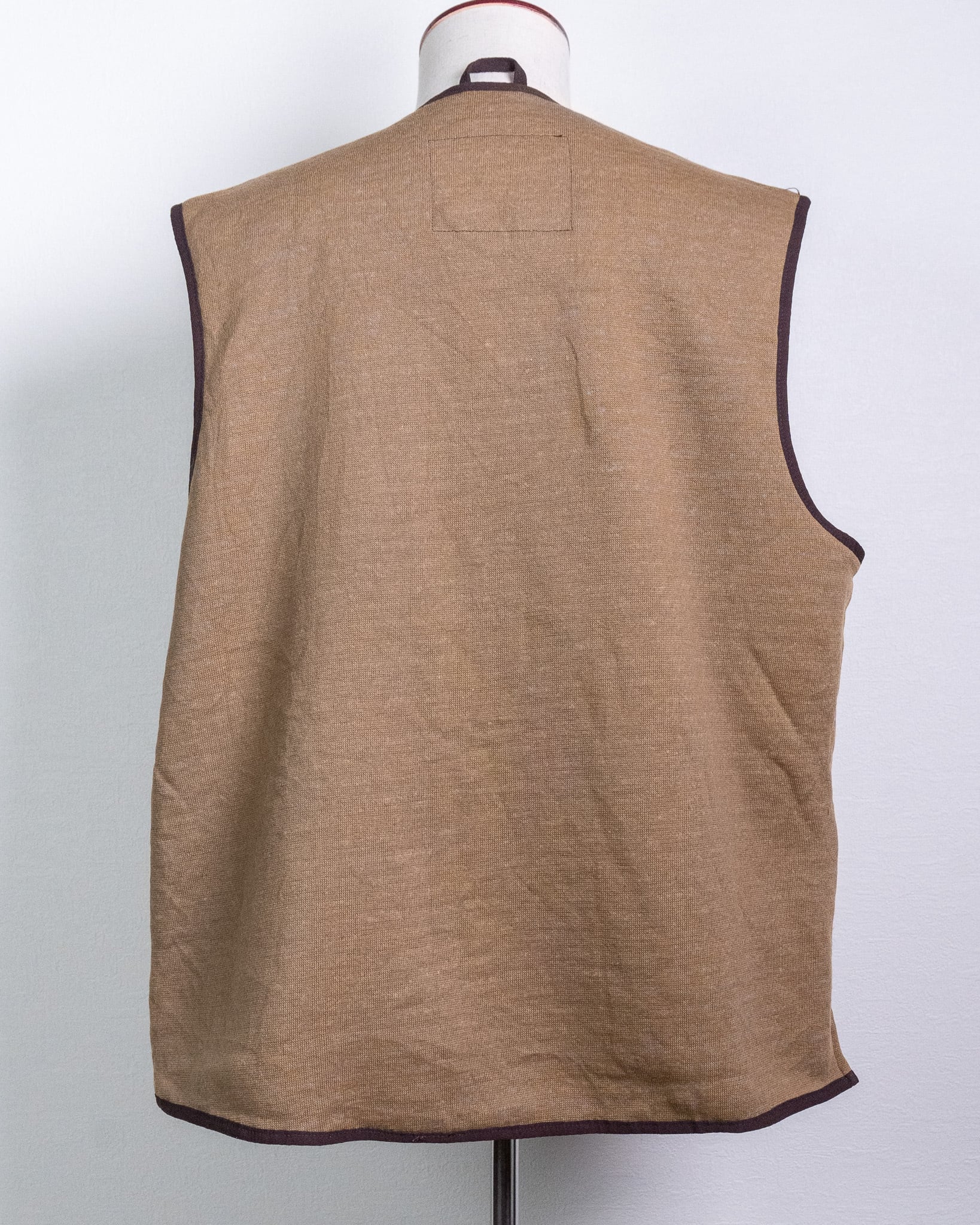 Barbour 3warrant Front Zipper Pile Linner Vest 