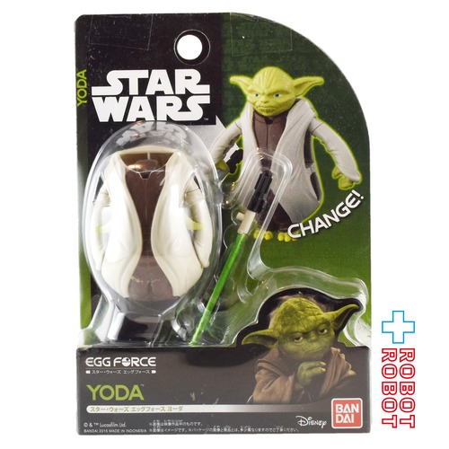 バンダイ スター・ウォーズ エッグフォース ヨーダ アクション フィギュア 未開封