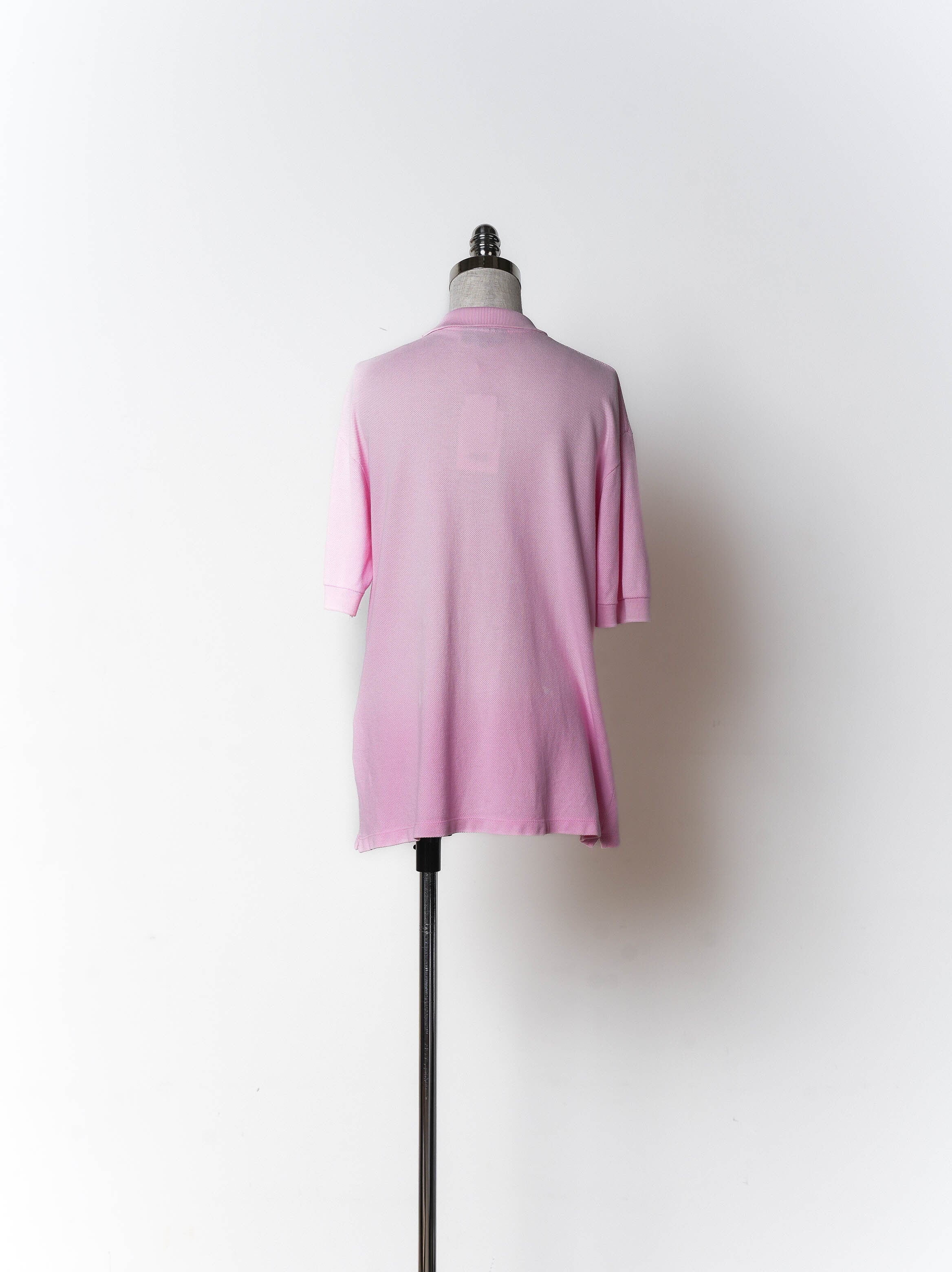 CELINE セリーヌ ピンクワンポイント半袖ポロシャツ | Raum Vintage