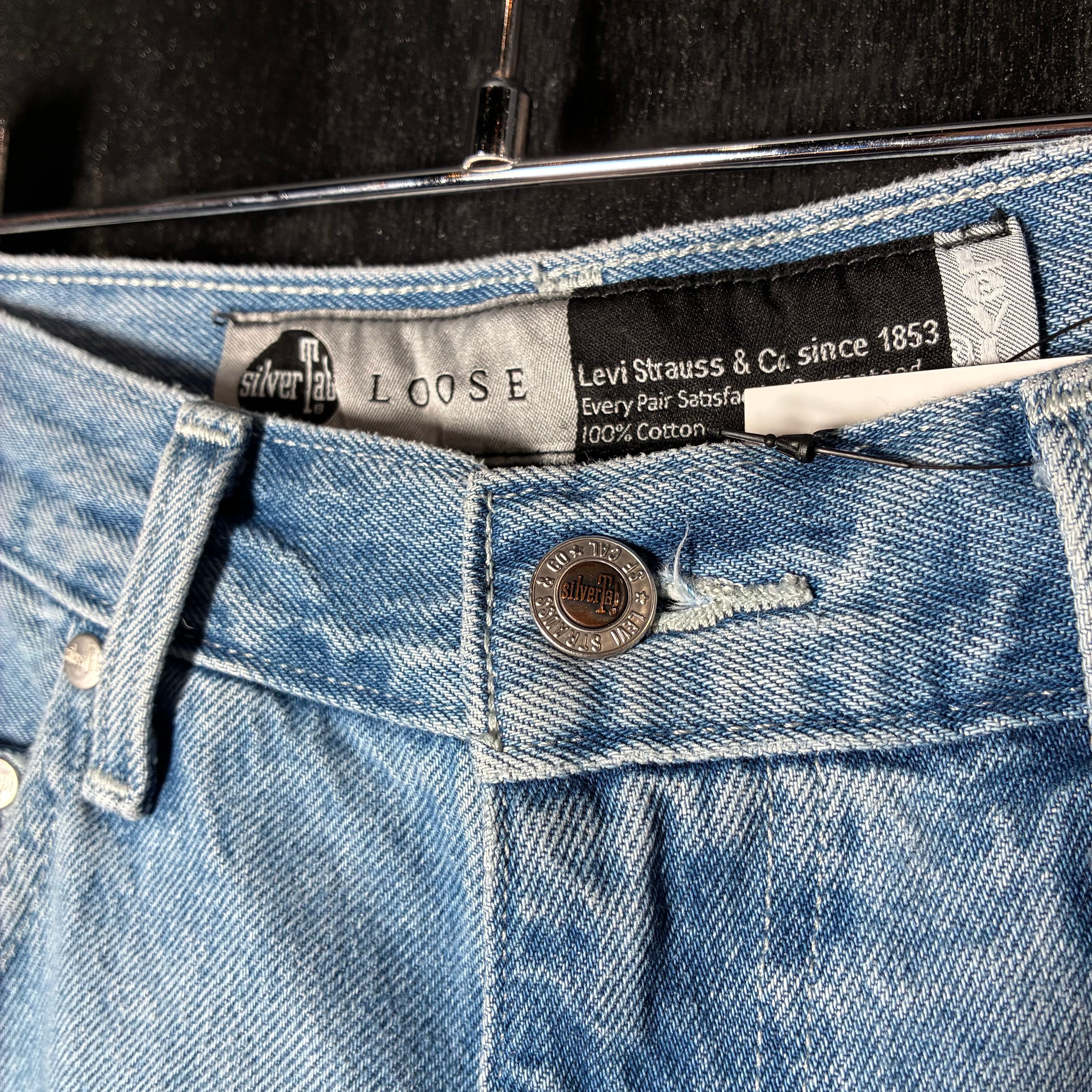 Levi's Silver Tab LOOSE W32 リーバイス シルバータブ ルーズ ブルー