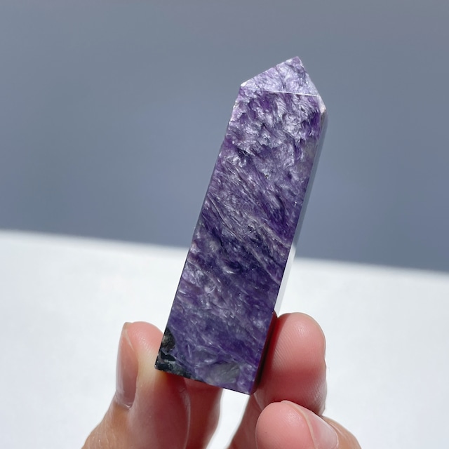 チャロアイト タワー21◇ Charoite ◇天然石・鉱物・パワーストーン