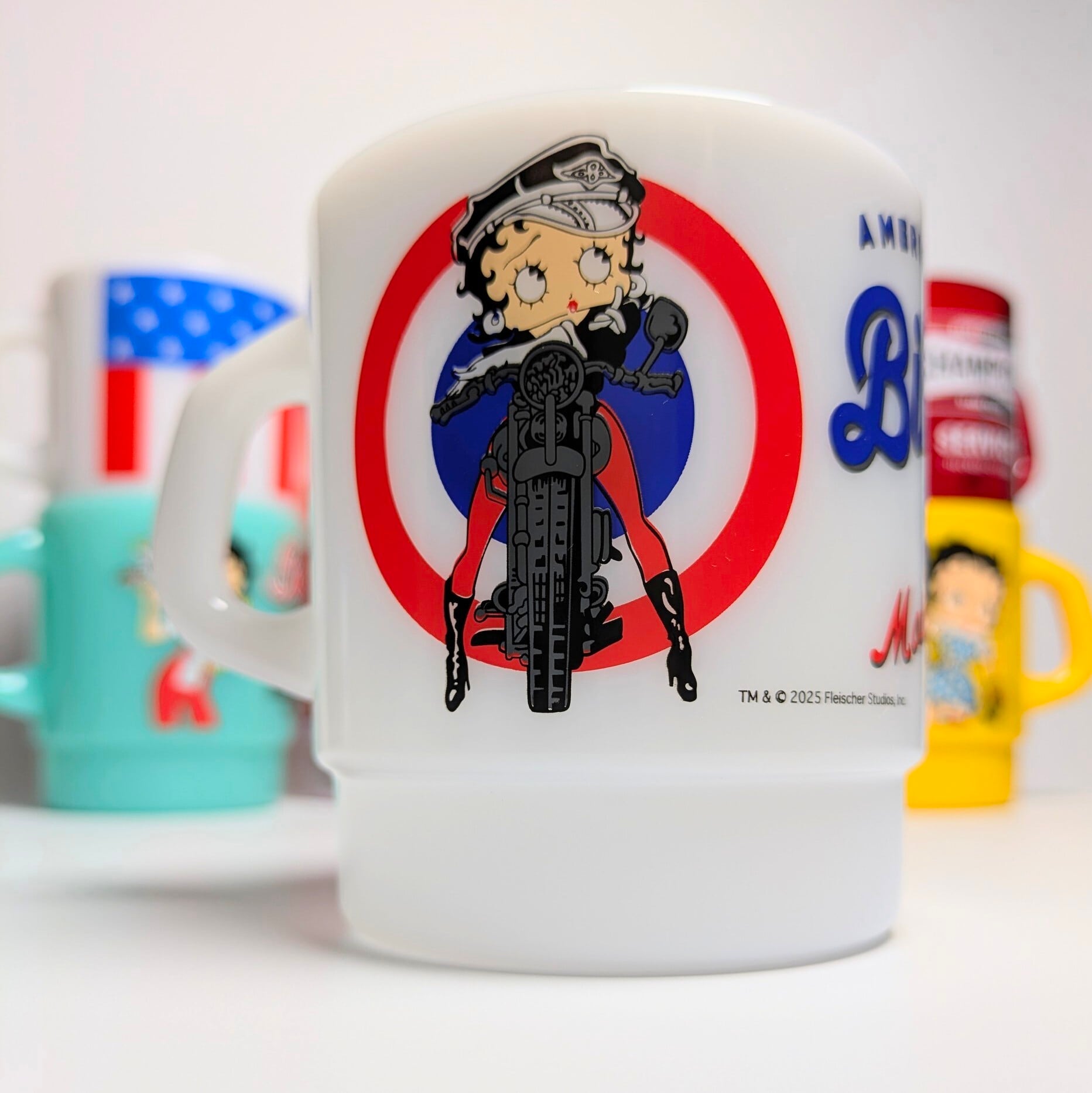 STACKING MUG / スタッキングマグ 積み重ねられるマグ 】 Betty Boop