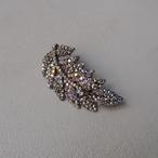 霜柱のブローチ