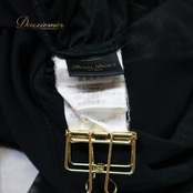 社交ダンス 衣装 トップス ブラウス ブラック系 チャコットロイヤルダンス Chacott ROYAL DANCE 黒 ラインストーン レッスン 練習 ストレッチ 伸縮 上品 シンプル キラキラ かわいい 長袖 ダンス衣装 パーティー 透け感