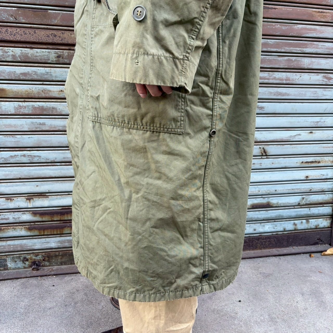 完品 40s US Army 米軍 実物 M-45 フィールドパーカー モッズコート