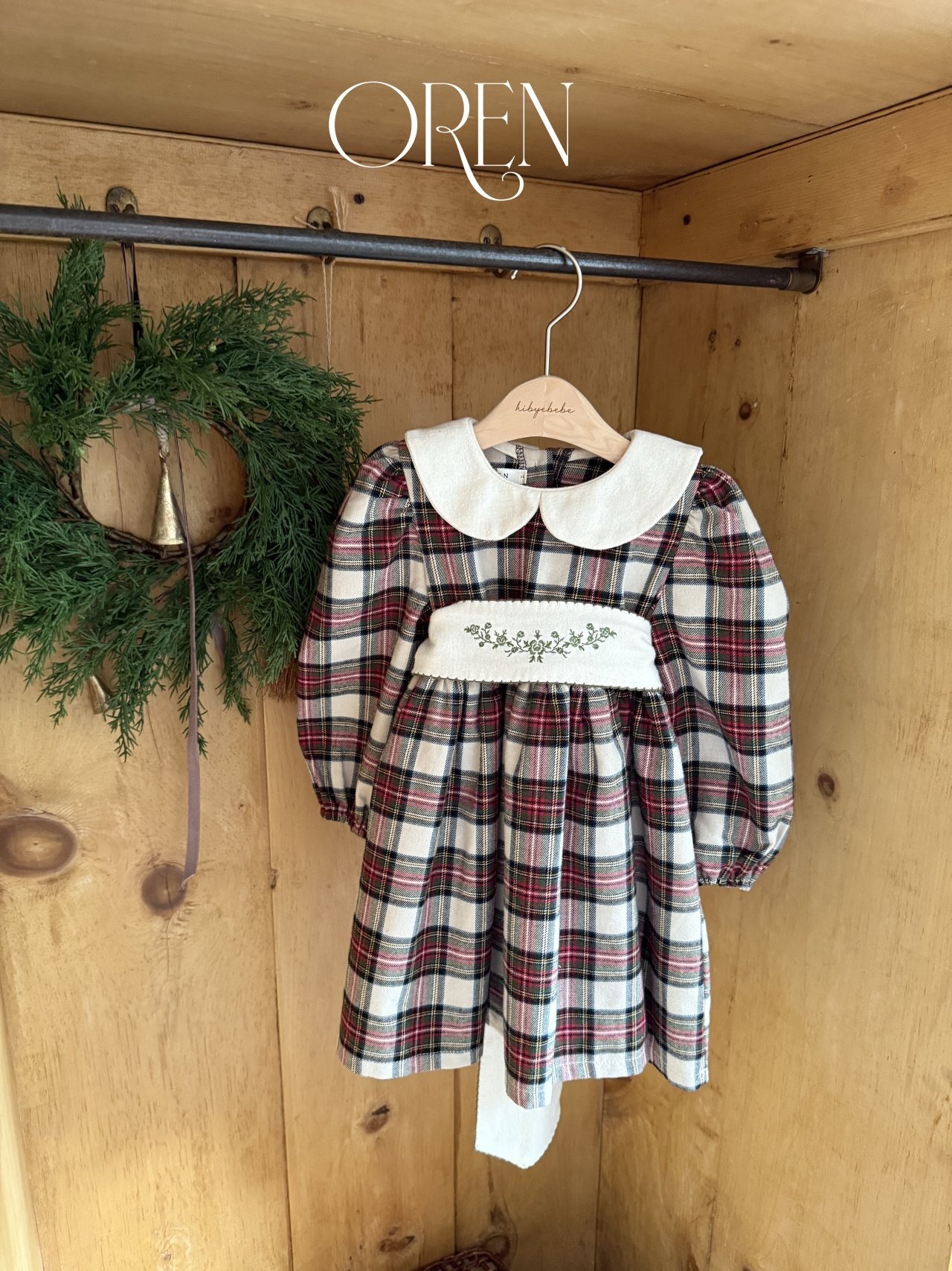 Oren X-mas［取寄］noellia check onepiece