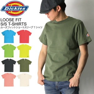 【送料無料】Dickies(ディッキーズ) ルーズフィット Tシャツ ロゴワッペン付き カットソー メンズ レディース 173U30WD03 【最短即日発送】