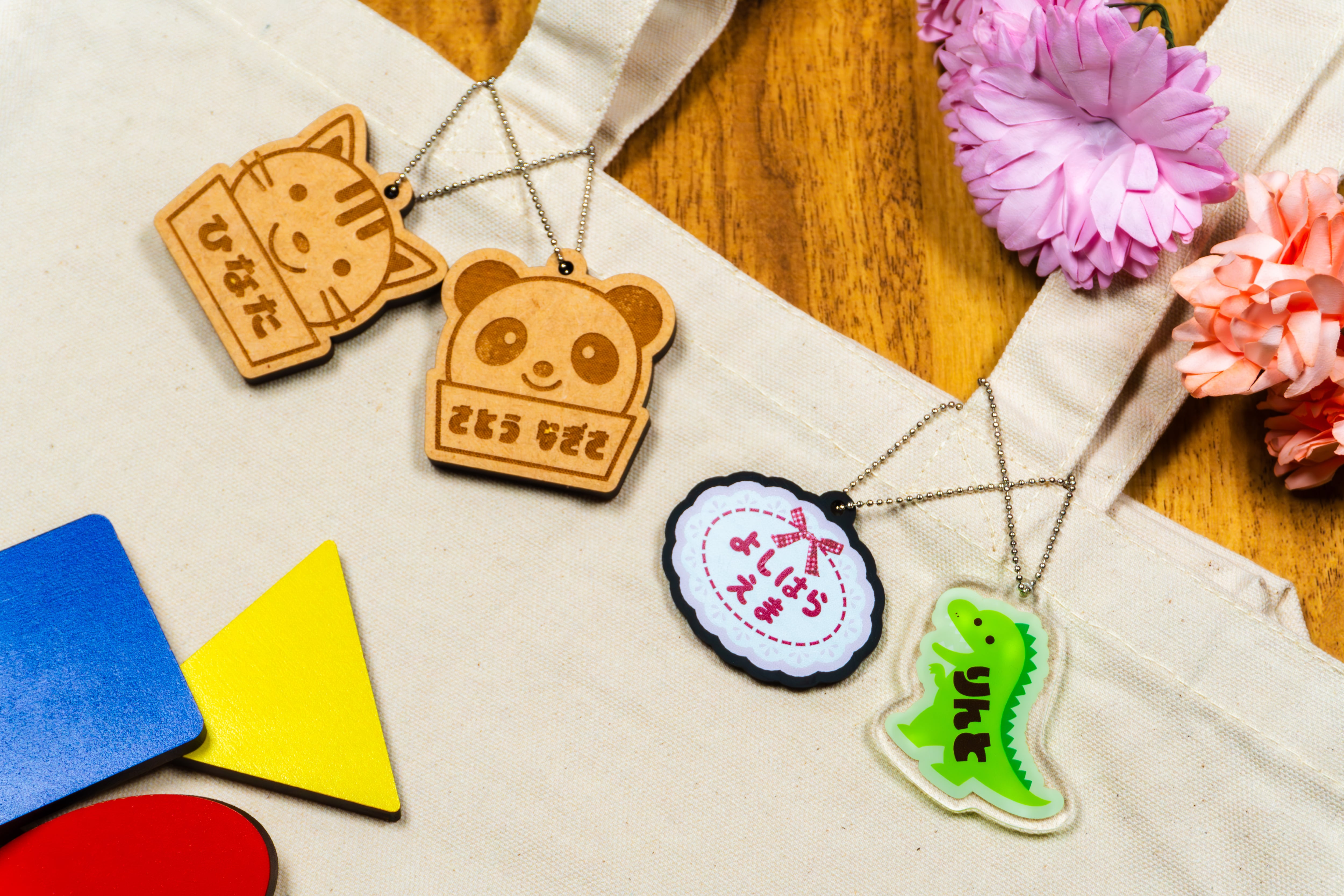 らんらん様専用＊確認用 お名前入りオーダーメイド木製キーホルダー