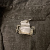 L.L.Bean エルエルビーン リネン100% 長袖ワークシャツ SM-REG/カーキベージュ