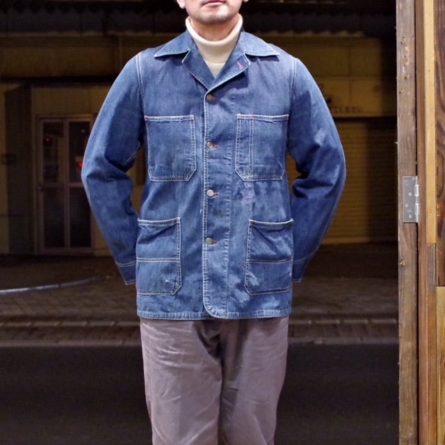 1950s UNKNOWN Vintage Denim Railroad Jacket / ヴィンテージ デニム