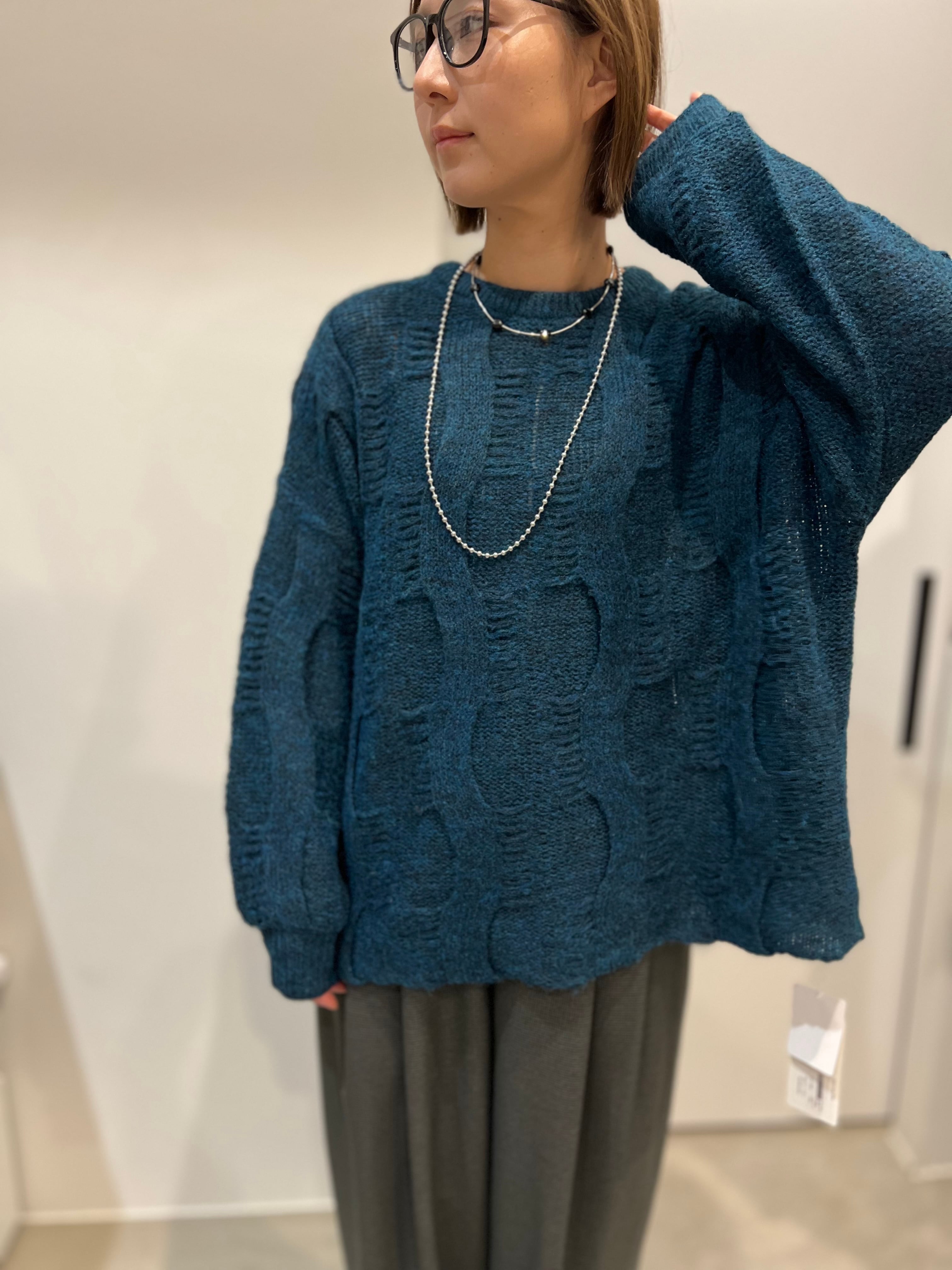 【DONA MARIE】モヘアライク柄ニット 988000