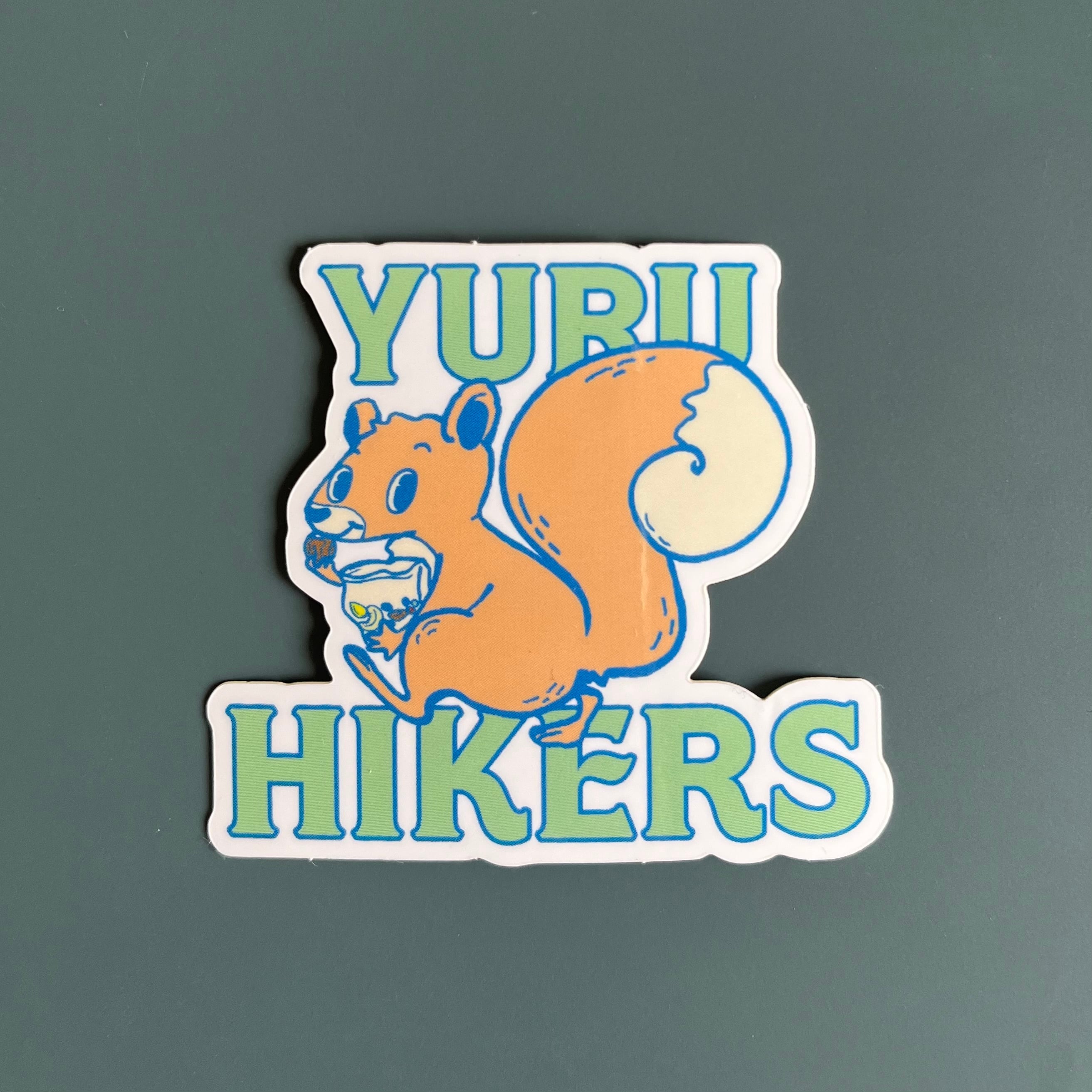 YURU HIKERS ステッカー〈防水加工〉 | YURU HIKERS