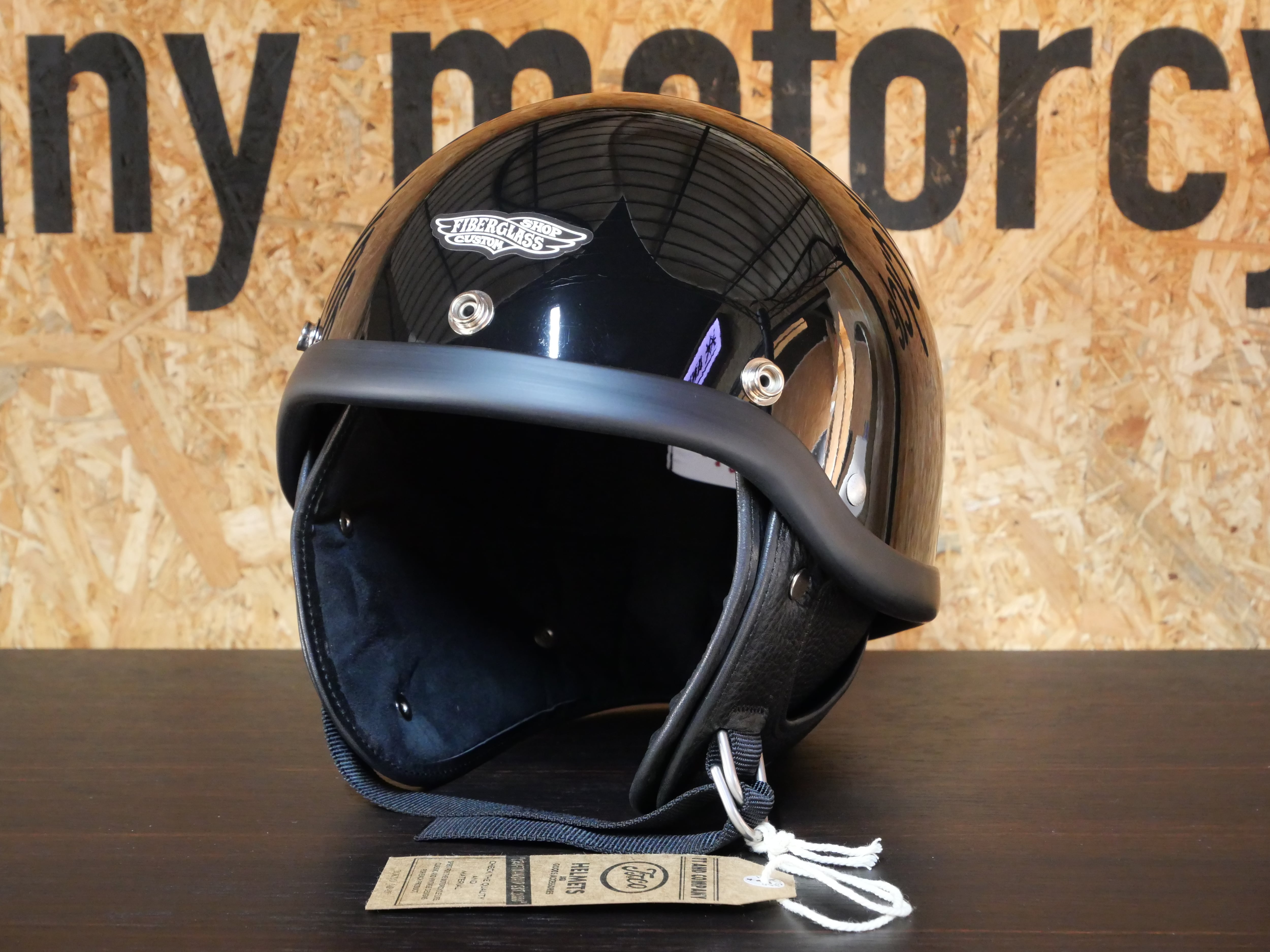TT&CO. 【any motorcycle別注】FiberGlass Customshop SHORTY BLACK