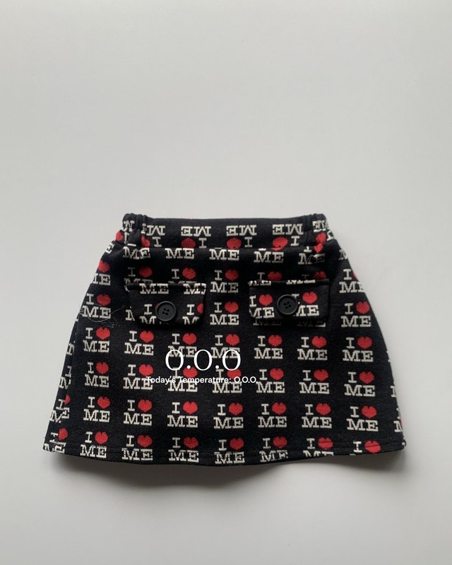 【取寄】o.o.o｜amor skirt｜アモールスカート｜XS-XL｜kids｜26 autumn