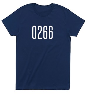 0266 Tシャツ ネイビー