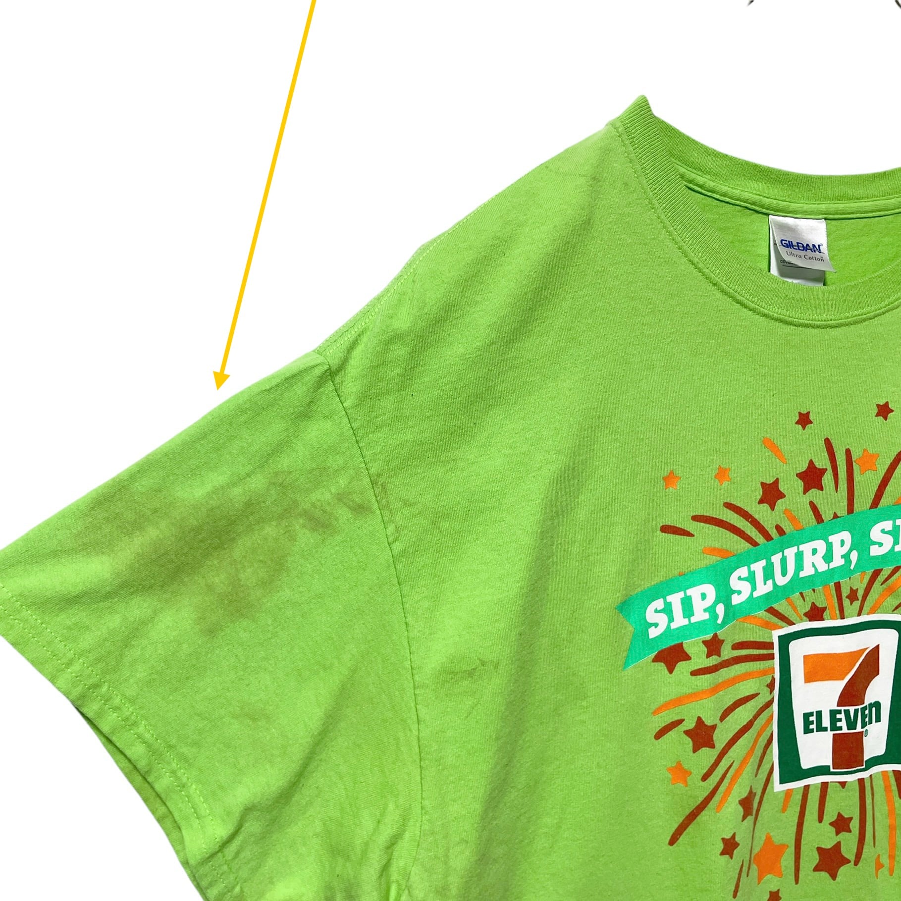 古着 Seven-Eleven セブンイレブン Tシャツ 企業系 コンビニ XL | 古着