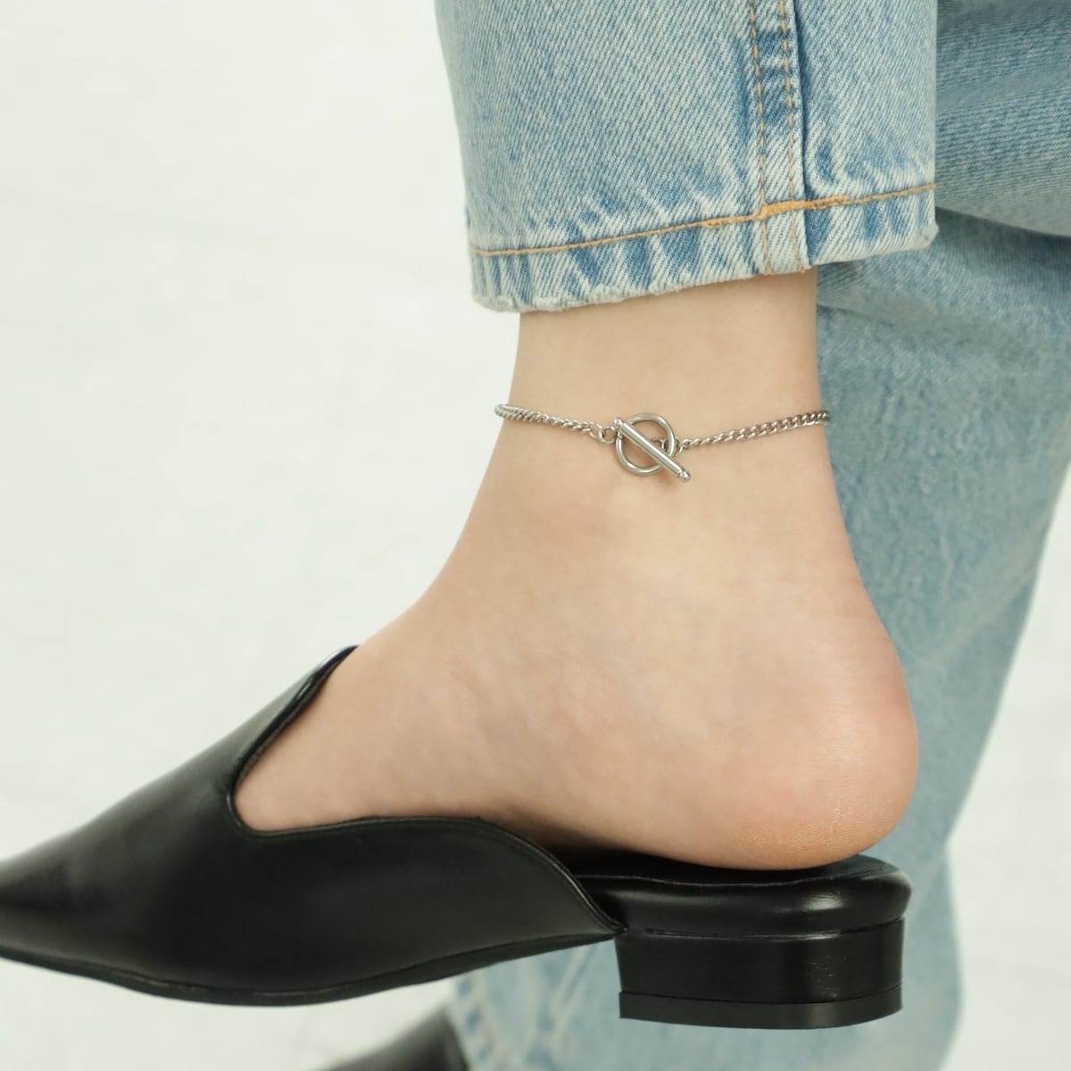 316L mantel chain anklet #a13 | fino(フィノ) 316L mantel chain anklet #a13 | fino(フィノ)