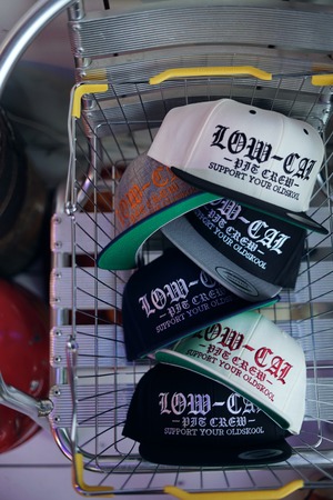VOLT original " LOW-CAL PITCREW 5panel CAP "