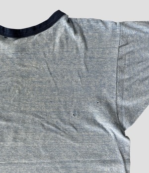 -Champion- Vintage 70s XL Ringer T-shirt made in USA