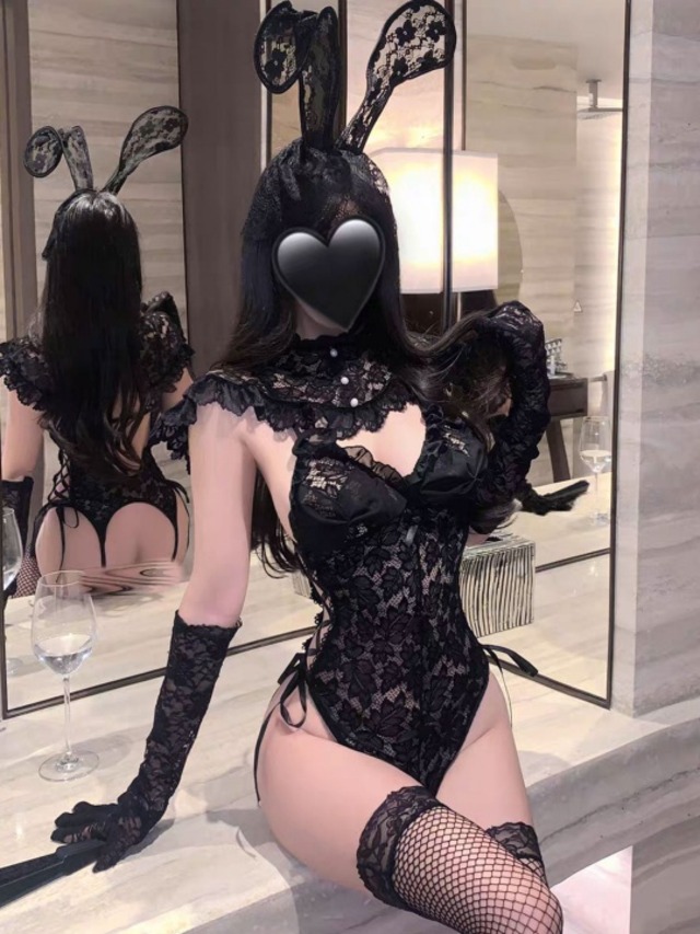 レースゴシックバニーコスプレ【No.3065】/かわいいレディースコスプレ衣装