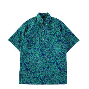 USED Aloha shirt / MANOA  / size S