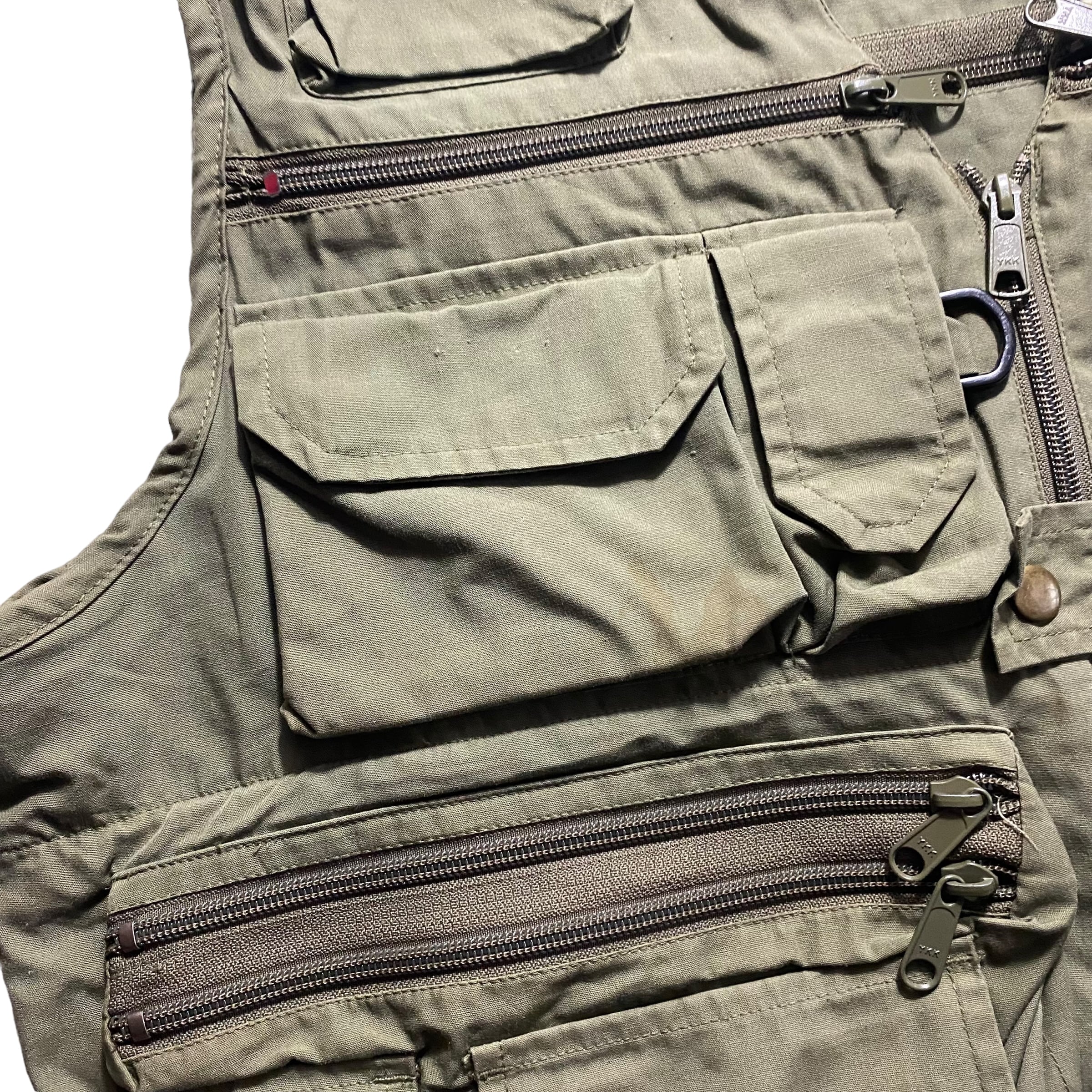 レア 90s orvis black cotton vest vintage 1990's ORVIS fishing vest | NOIR ONLINE