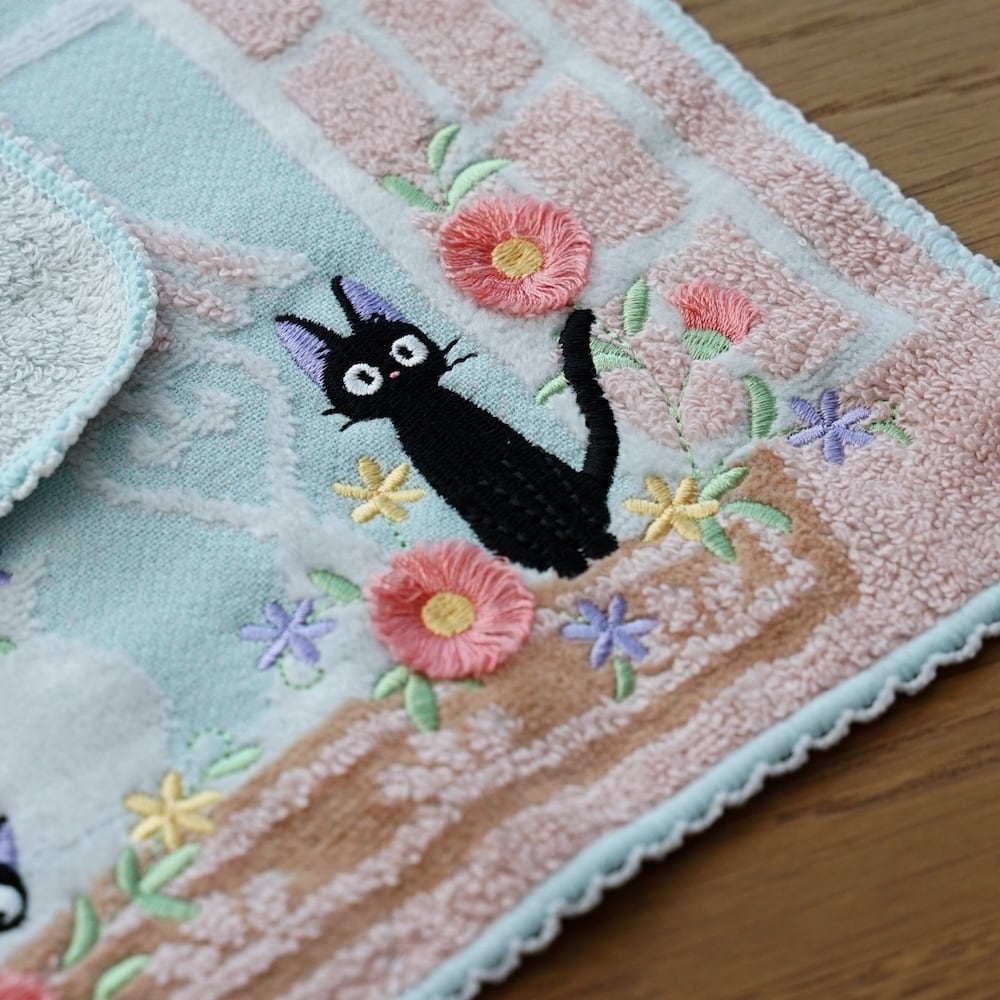 魔女の宅急便 ミニタオル ジジ フラワーウィンドウ（3160） | すすのこ