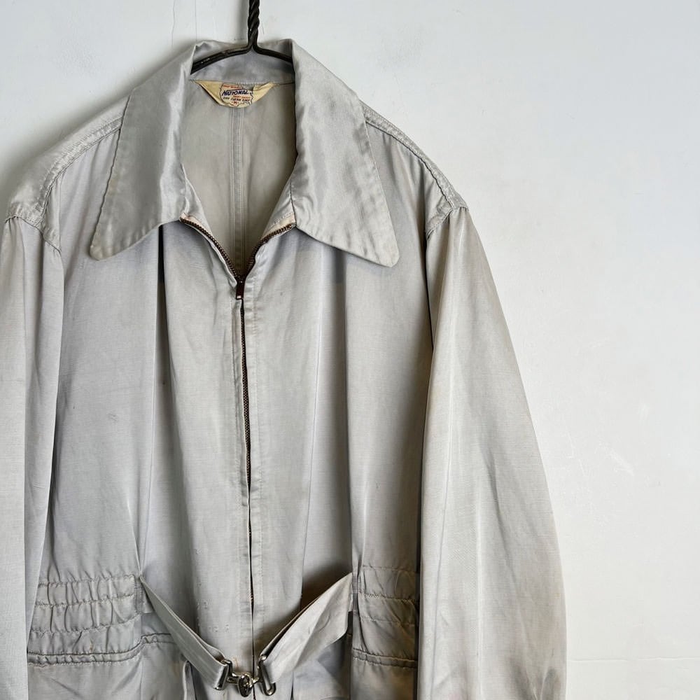 ジャケット・アウター 50s vintage cotton jacket National Shirt Shop] Vintage Cotton Gabardine Sport Jacket [1950s