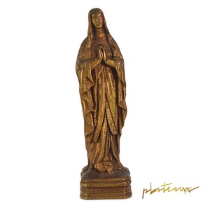 聖母マリア 樹脂製像 銅色
