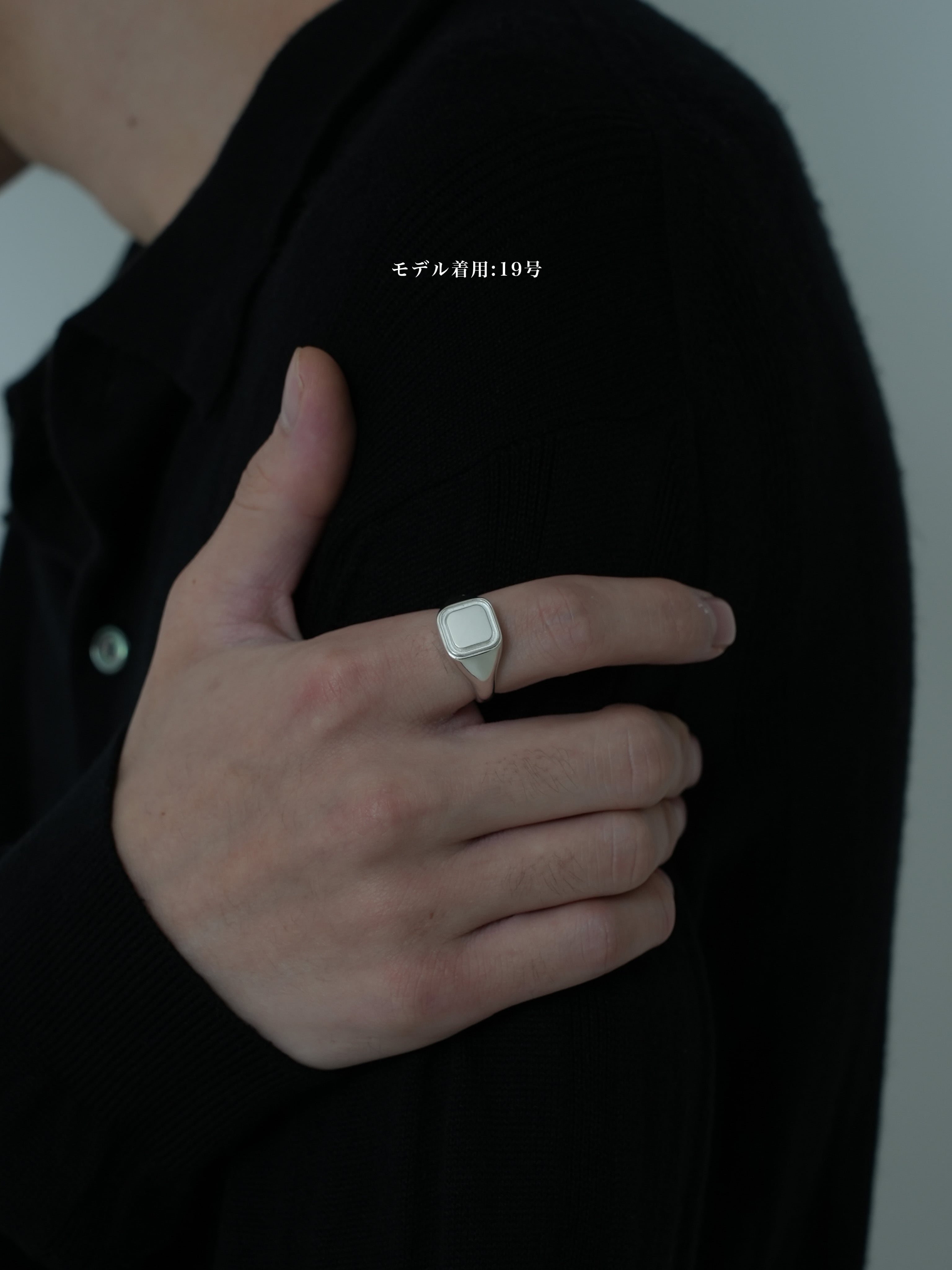 13 シグネットリング【受注品】 | 13lue 13 シグネットリング【受注品】 | 13lue