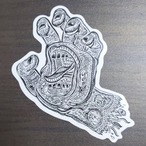 【ST-30】Santa Cruz Skateboards サンタクルーズ スケートボード ステッカー Muerte Screaming Hand