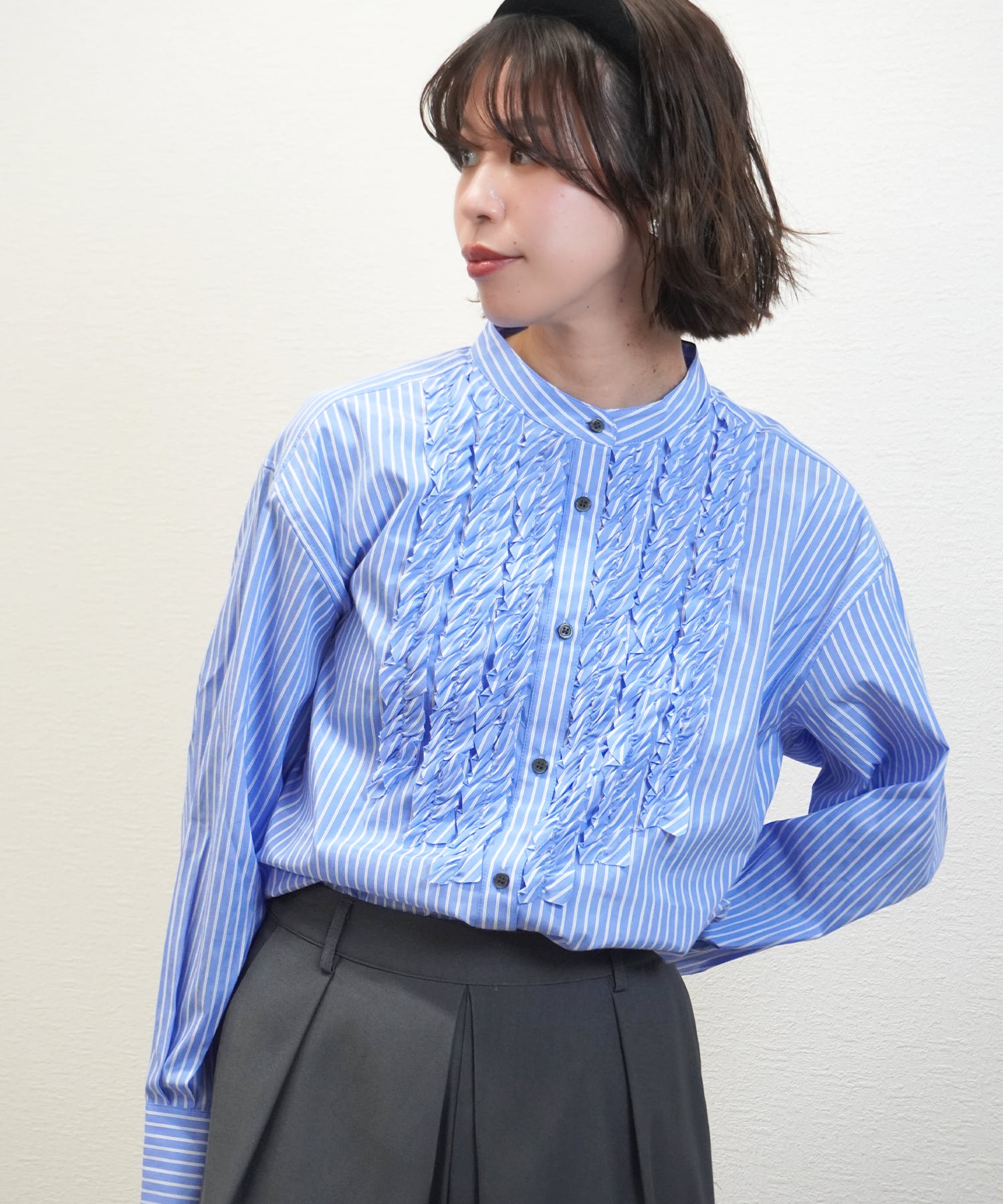 フリルシャツ 5055256(0226)