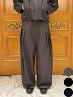 Conchoboe Pleated Sail Wide Trousers