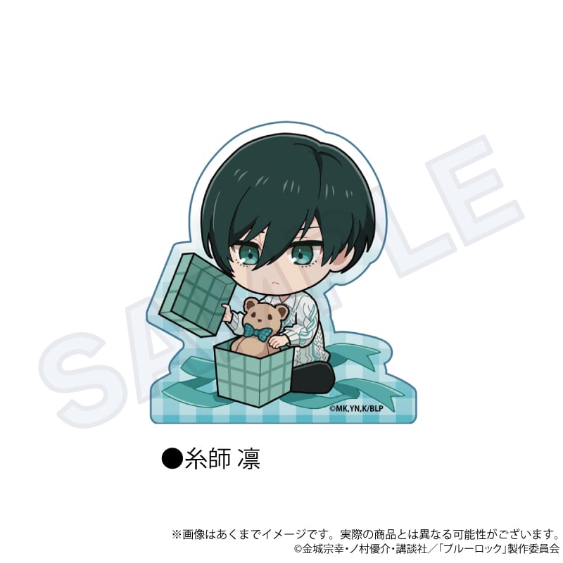 2月発売予定】「ブルーロック」アクリルブロック プレゼントリボンver