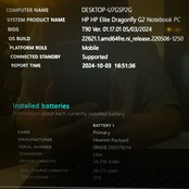 【極美品2021年式】HP Elite Dragonfly G2 Notebook PC 第11世代Core i5 / メモリ16GB / SSD 512GB / 13.3インチ FHD タッチディスプレイ