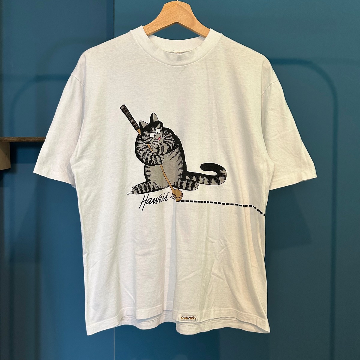 レア◇80s USA製 クリバンキャット クレイジーシャツ Tシャツ