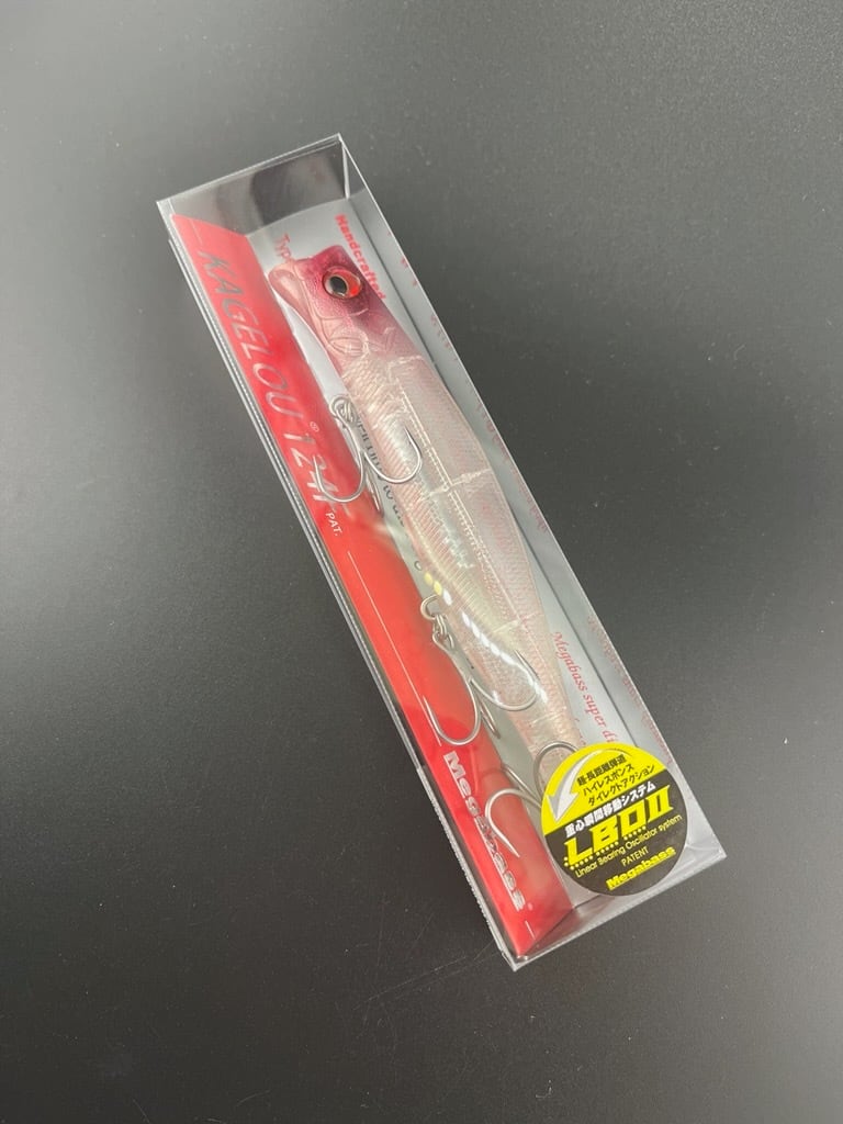 Megabass (メガバス) KAGELOU (カゲロウ) 124F 3点セット | つり具の