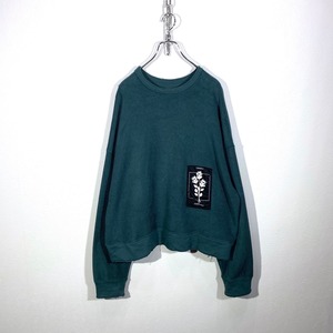 JieDa 2017AW Reversible sweat shirt