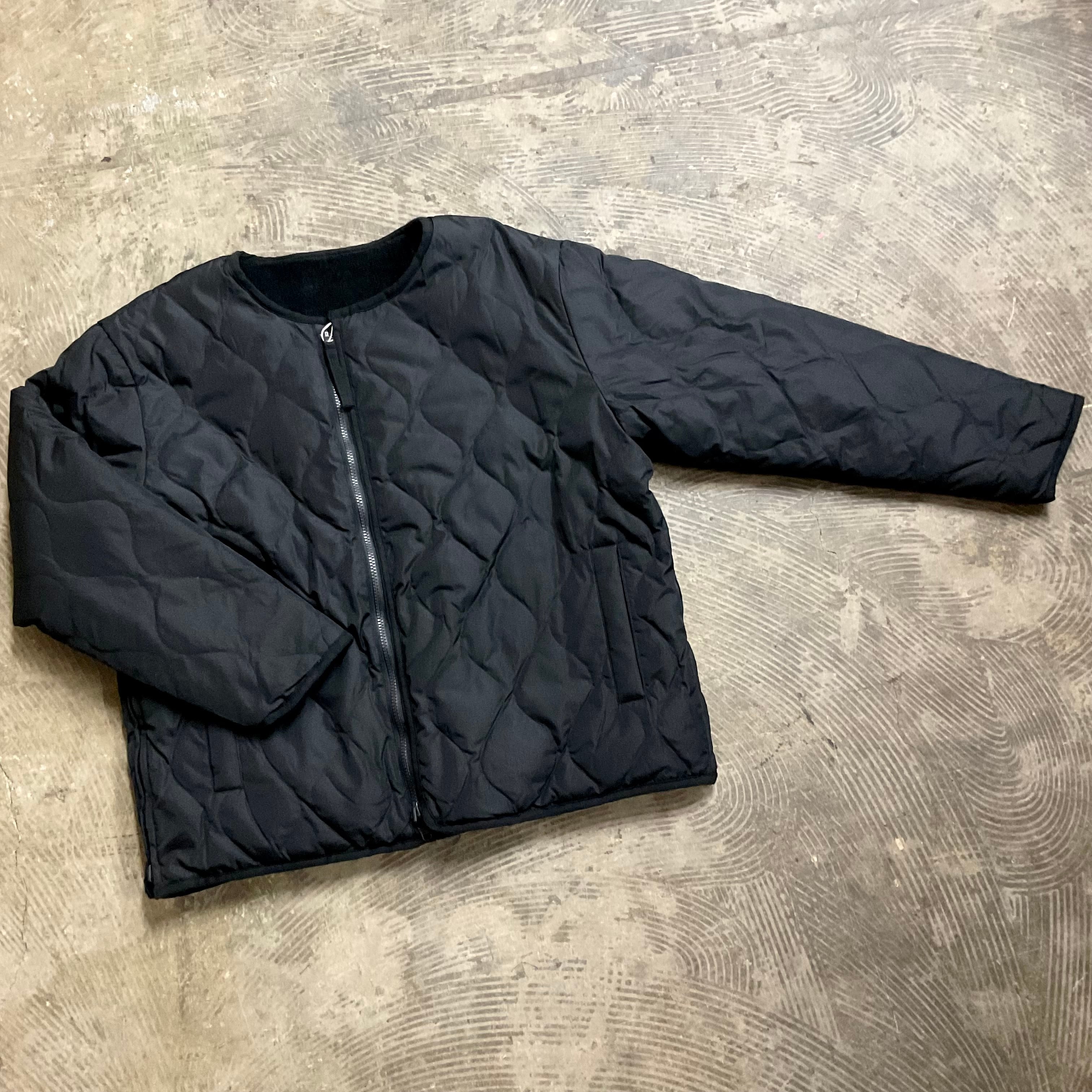 ☆うにゃ‼️新品未使用☆タイオン☆MILITARY DOWN CAPE☆黒☆ TAION/タイオン】MILITARY RIVERSIBLE CREW NECK DOWN JKT/軽量/洗える